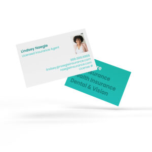 Cross Selling Business card with Photo