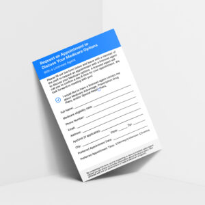 Request for Medicare Options Appointment Card